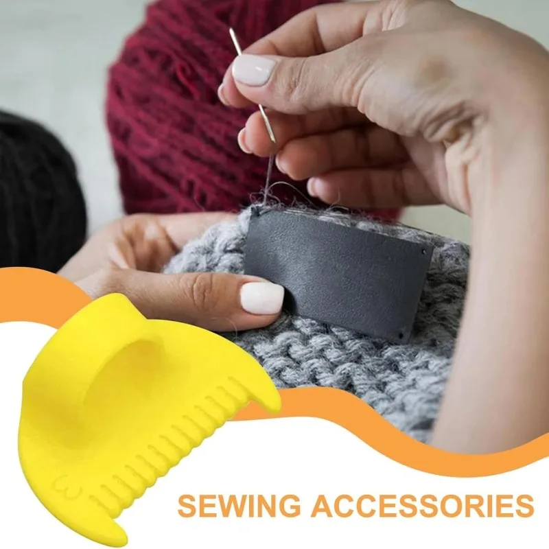 Edge Stitch Lock and Thread Gauge with Thumb Guide for Measuring Edge Folds and Professional Sewing  Tools  for  Crafts