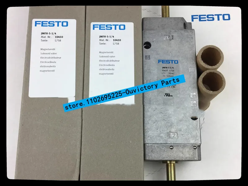 

Новый оригинальный электромагнитный клапан FESTO JMFH-5-1/4 10410
