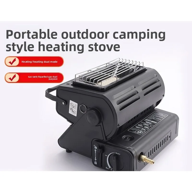 Estufa de Gas portátil, calentador de manos portátil, estufa de Cassette para el hogar, tienda de campaña, pesca, estufa de Camping, pícnic al aire libre, barbacoa