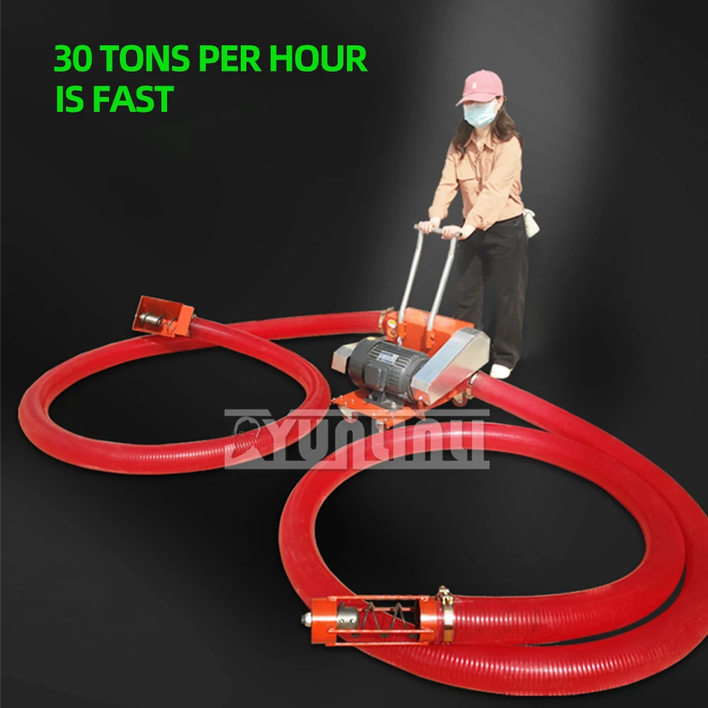 

Double Tube Grain Suction Machine High Efficiency Loading Unloading Grains Extractor Screw Auger Conveyor