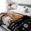 Personalized Spotify Photo Flannel Blanket For Girls Boys Couple Gift Customized Song Album Name Music Player Throw Blanket 2