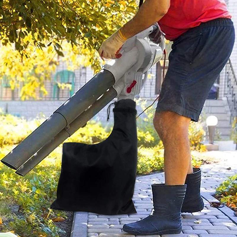 Zippered Type Leaf Blower Vacuum Bag Lawn Cleaner Bag Garden Leaf Shredder Collection Replacement Storage garden waste bag