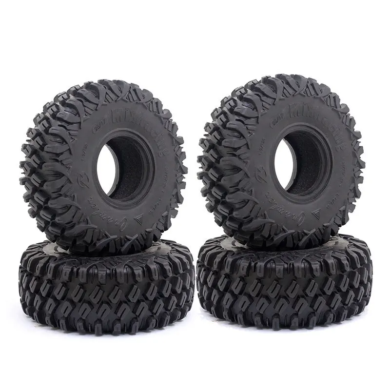 

4 шт. 120 мм 1,9 резиновые шины, колесные шины для 1/10 RC Crawler Car Axial SCX10 90046 SCX10 III AXI03007 Traxxas TRX4 D90