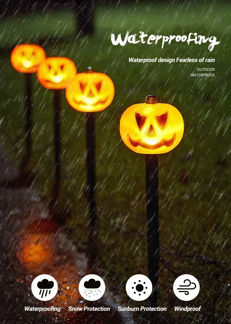 Pumpkin Halloween Garden Light