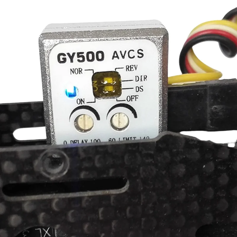 GY500 デジタル ヘリコプター ジャイロ-AVCS テールロック単軸 RC 450