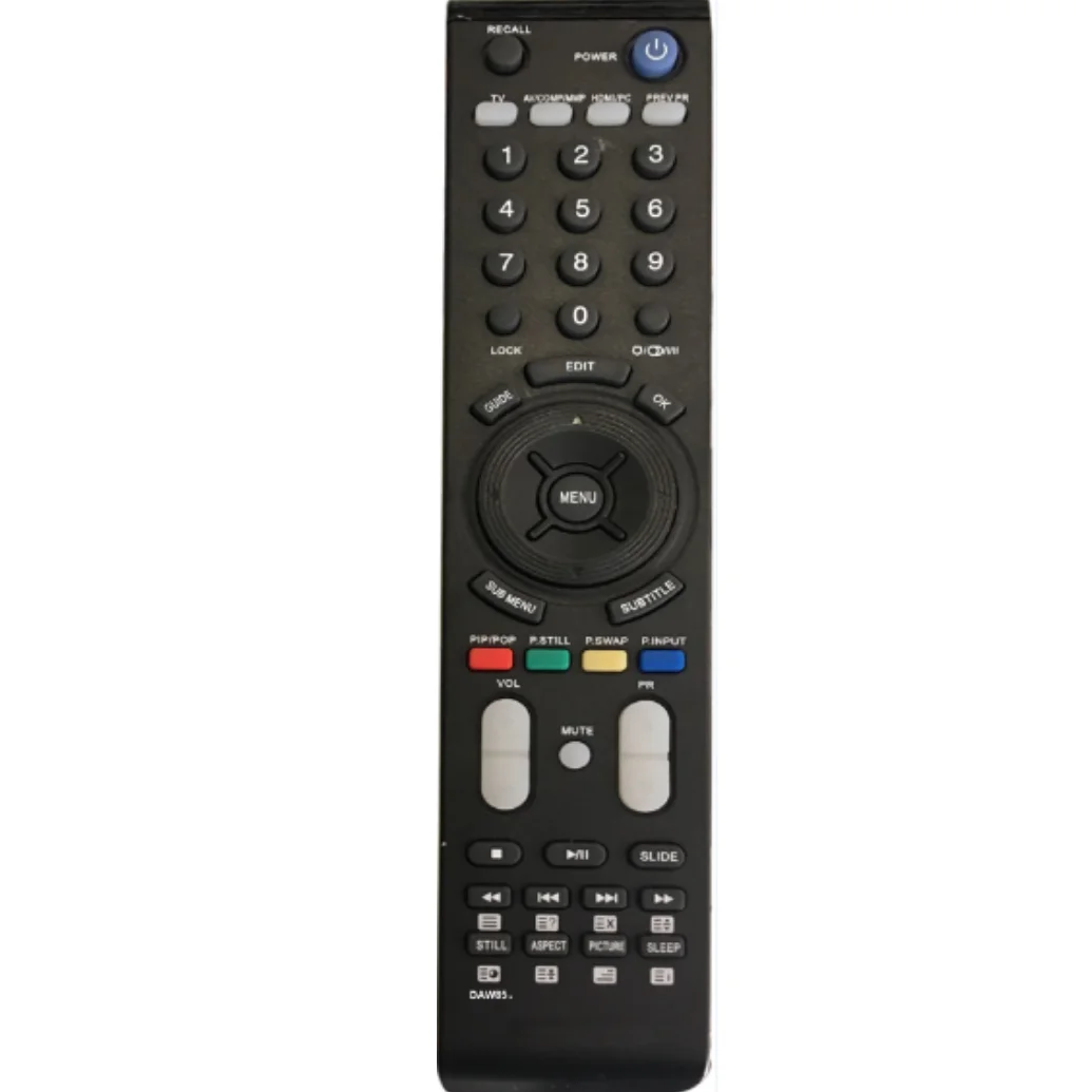 DAW85 Control remoto universal para todas las series de televisores DAEWOO