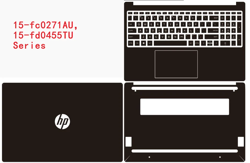 전신 노트북 비닐 데칼 커버 스티커 스킨 프로텍터 HP 15-dy1771ms 15-ef0023dx 15-ef1003ca 15s-er 15s-fr 15-ef 시리즈 2022