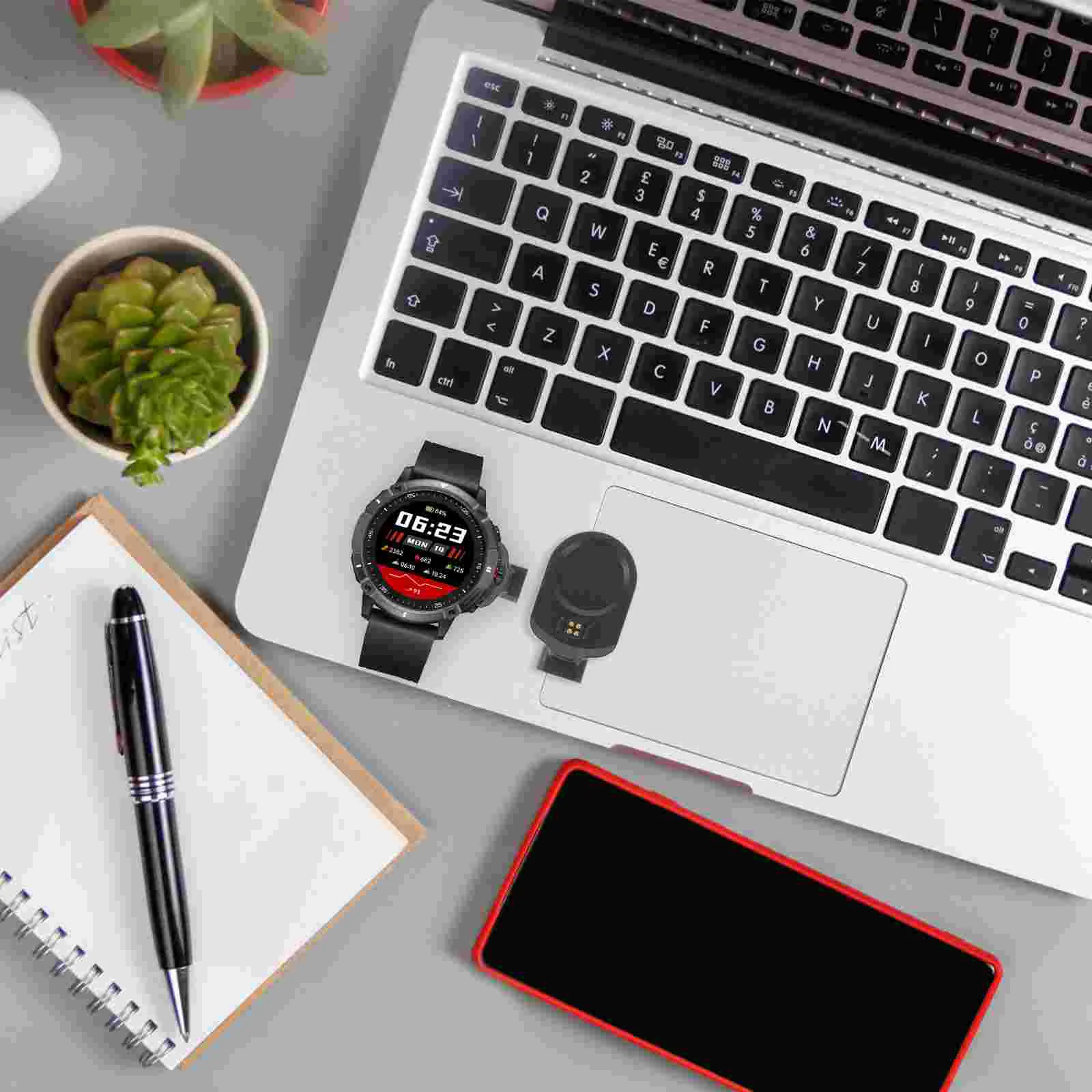 

Smart Watch Charging Stand Adapter for Type USB Station Abs Connector Converter