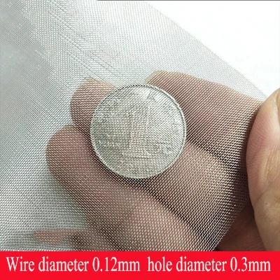 Premium Stainless Steel Woven Wire Filtration Mesh - Multiple Size Options