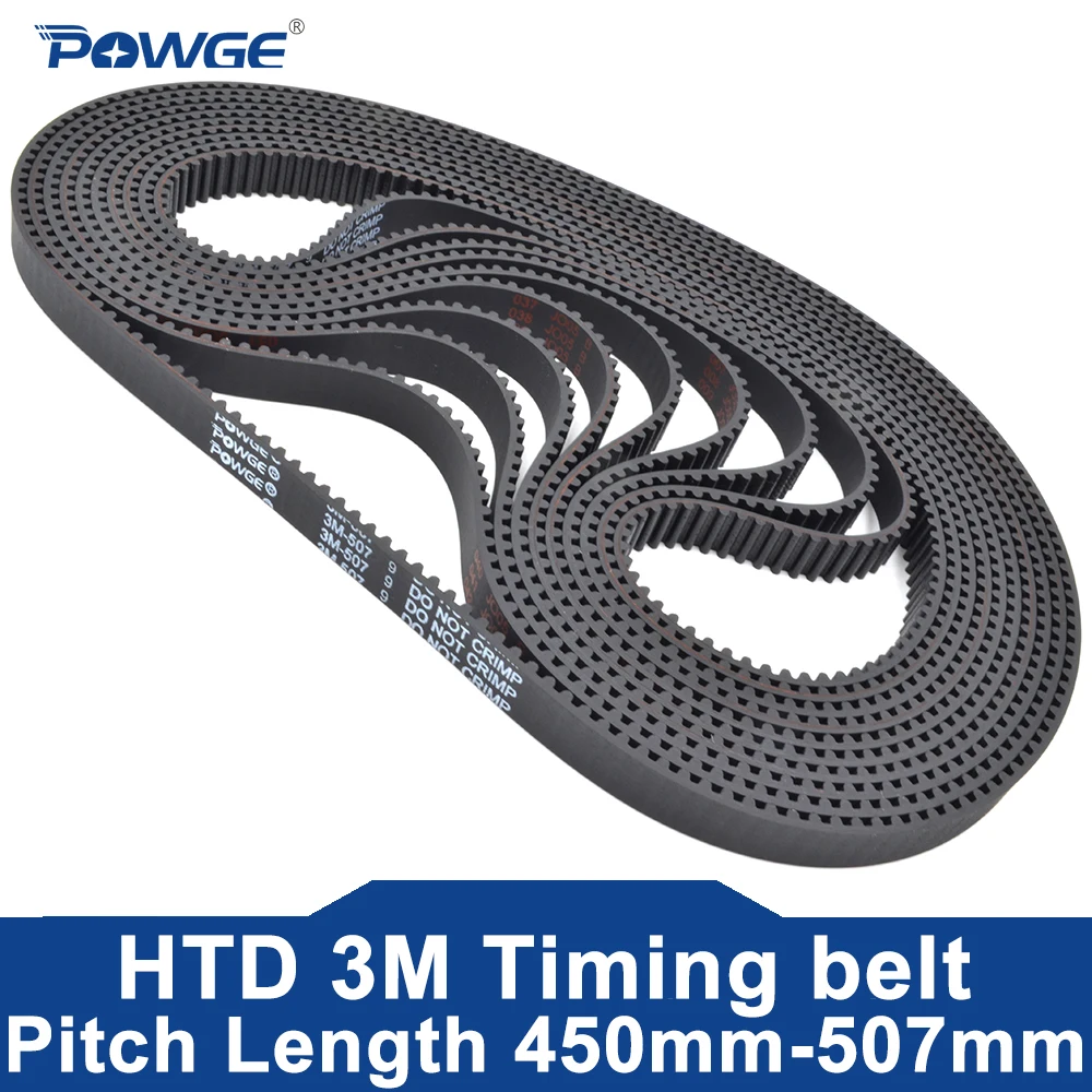 Cinghia Dentata HTC 450-5M-15 – Passo 5mm, Larghezza 15mm, 90 Denti – Ideale Per Applicazioni Industriali E Agricole - 3