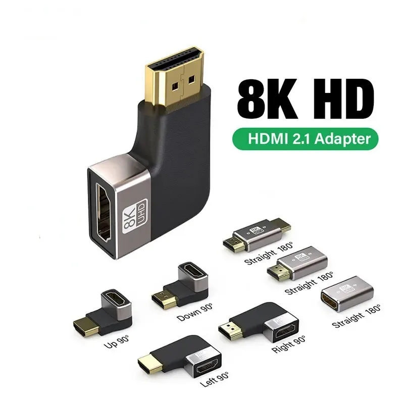 NFHK - Cavo HDMI 2.1 Ultra HD UHD 8K 60hz 4K 120hz 48Gbs con cavo audio e Ethernet HDMI (2.0