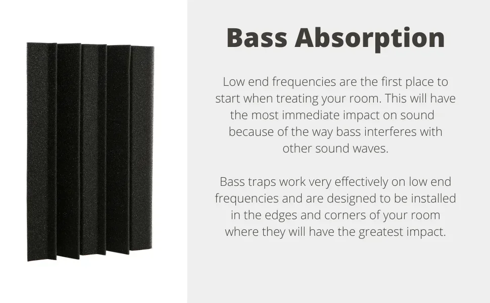 Alta Densidade, Long Bass Trap, Wall Corner,
