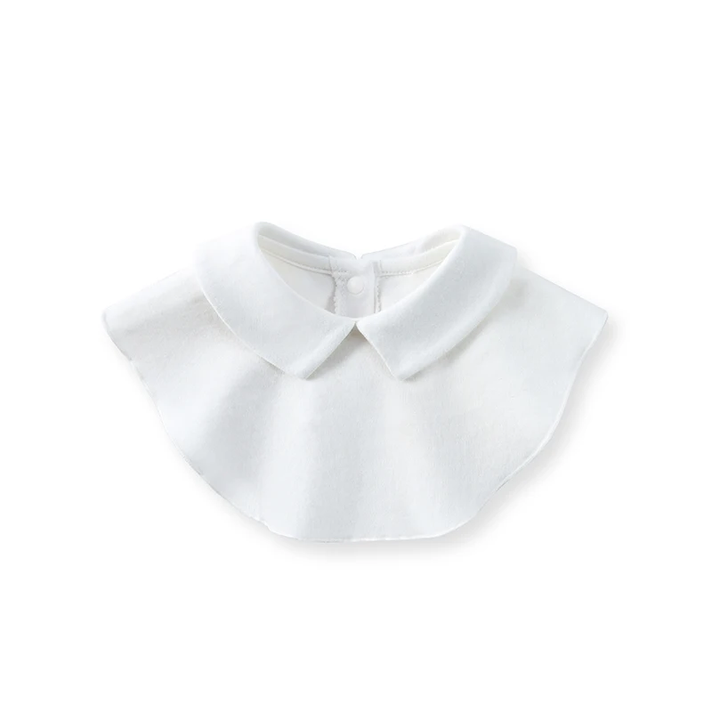 소년 소녀 분리형 옷깃 셔츠 칼라 아이 가짜 칼라 장식 코튼 화이트 거짓 피터팬 칼라 블라우스 Neckwear 1-10T