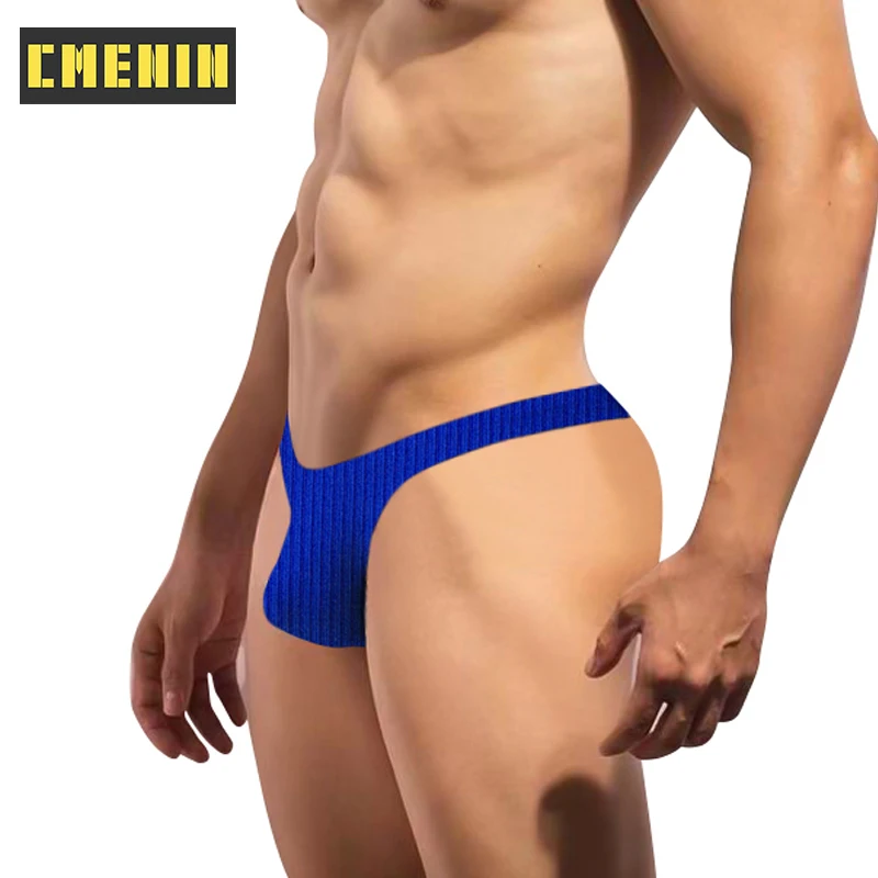 

CMENIN Cotton Comfortable Gay Sexy Underwear Man Jockstrap Underpants New Brand Stringi Men's Thong And G String Men Panties Top