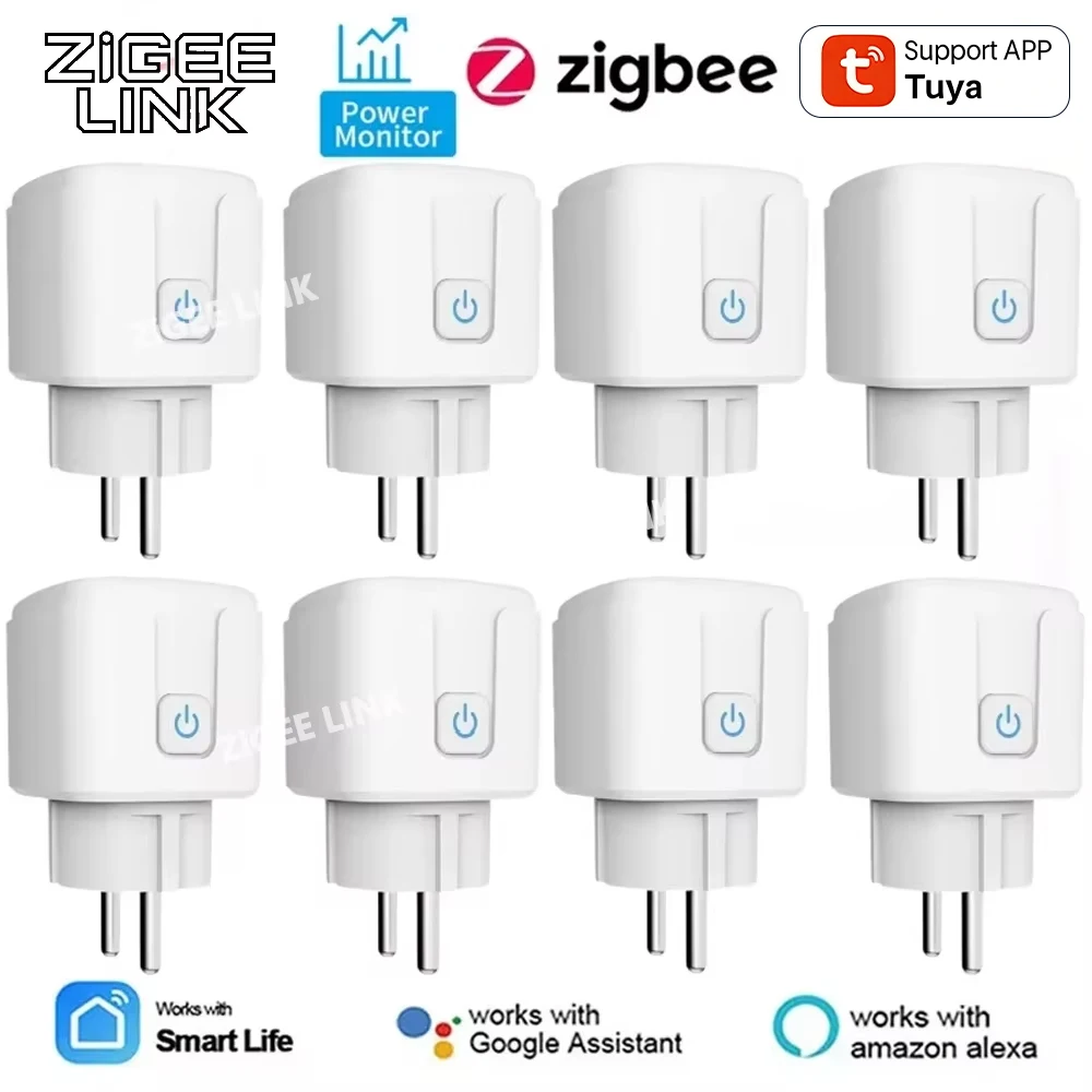 Enhanced Zigbee Smart Plug with Power Monitoring and Voice Control