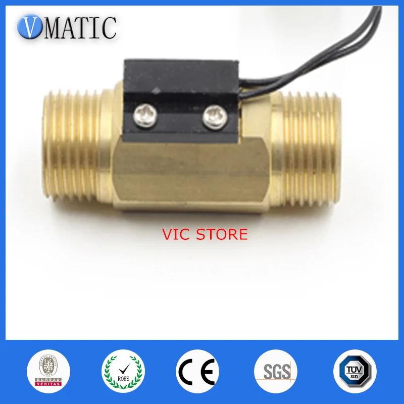 High Quality Electronic Sensor Toilet Auto Flush Brass Magnetic High Precision VC2260 Water Heater Flow Switch