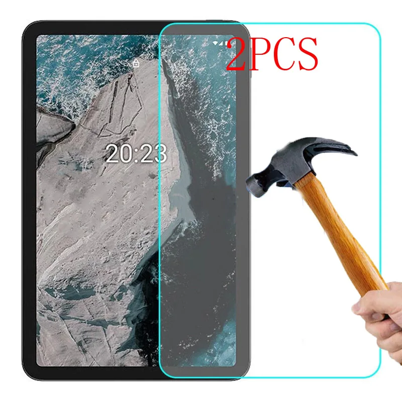 2PCS For Nokia T20 T10 8.0 10.4 inch 2022 2021 Tempered Glass Screen