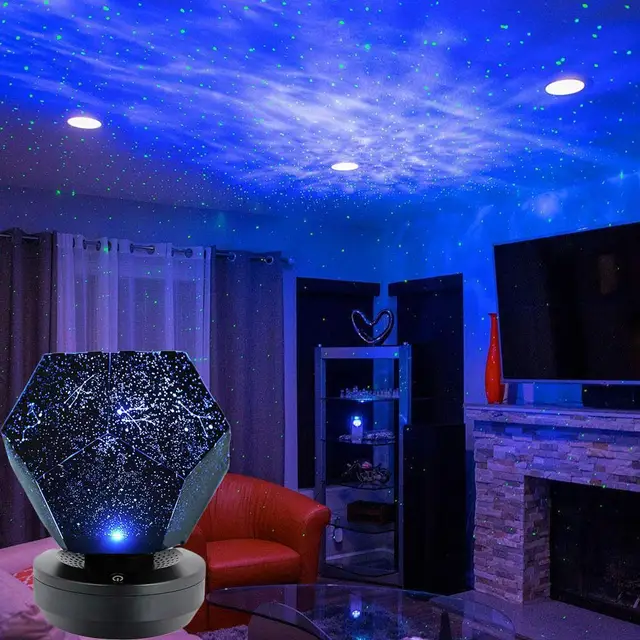 Veilleuse du Coran Aurore boréale, Projecteur d'Étoiles de Galaxie, Ciel  Étoilé, Lampe de Lune, Décoration pour Chambre à Coucher, Cadeau de  Chambre, 2 #, 1Pc - AliExpress