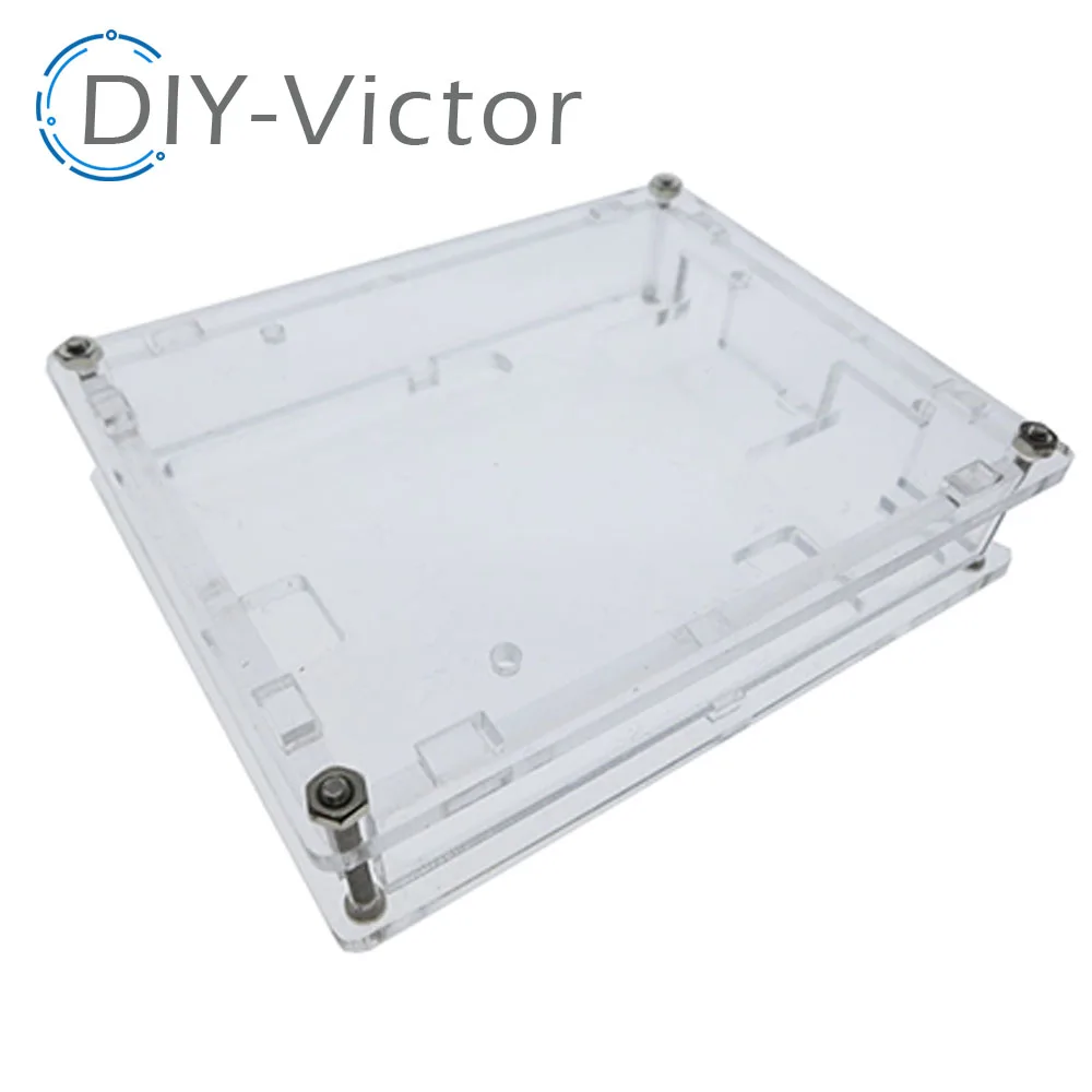 For-Uno-R3-Case-Enclosure-Transparent-Acrylic-Box-Clear-Cover ...