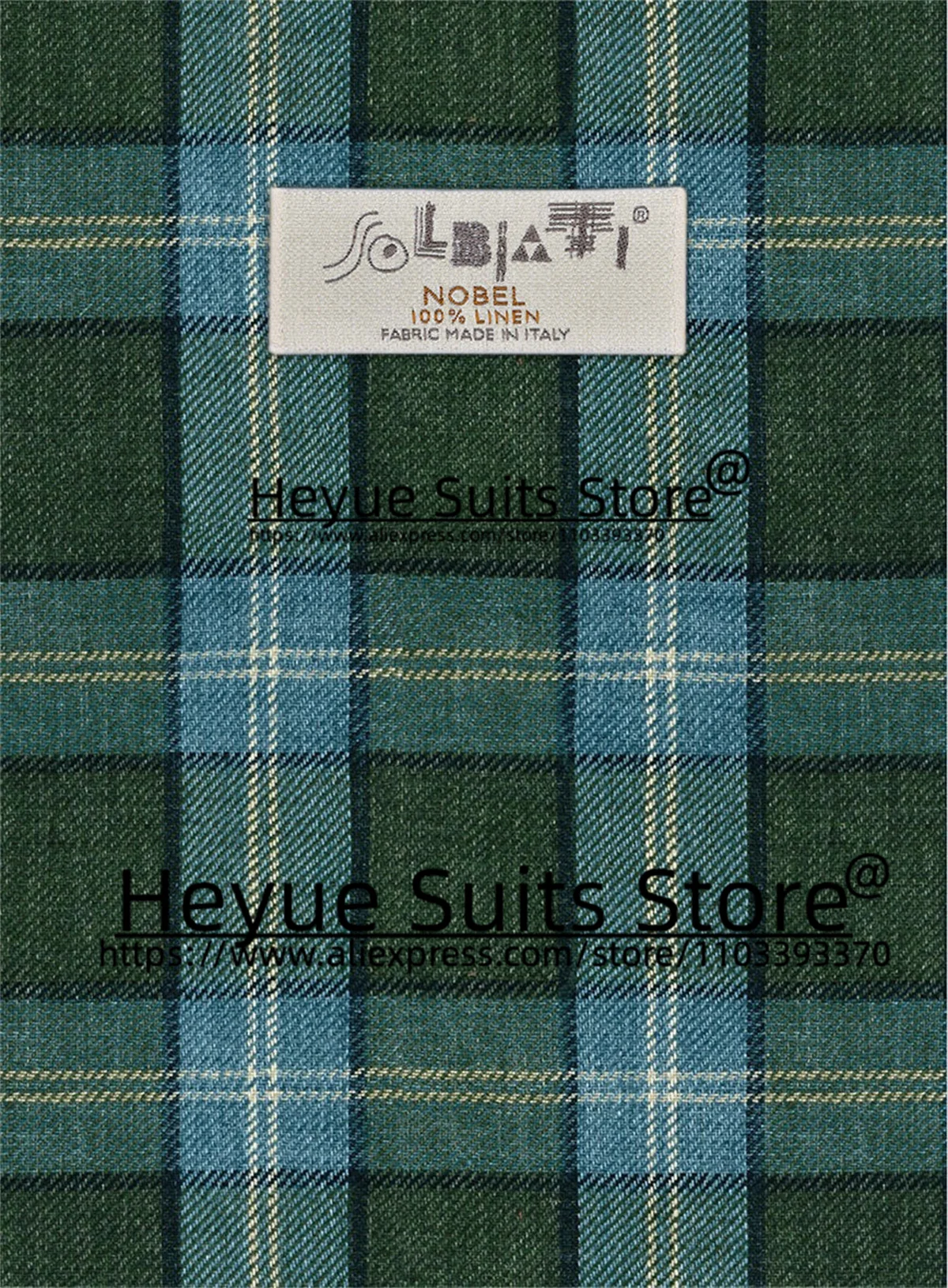 High-end Fashion Green Plaid Men Suits Slim Fit Notched Lapel Groom Formal Tuxedos Prom 2 Pieces Sets traje de hombre elegante