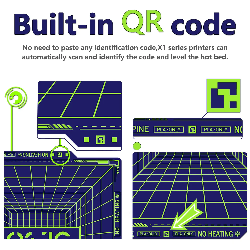 NEW Geco PLA Plate For Bambulab H2D Plate A1 Mini A1 X1 P1P P1S