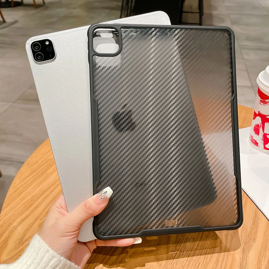 Carbon Fiber Texture Hard Cover Case
