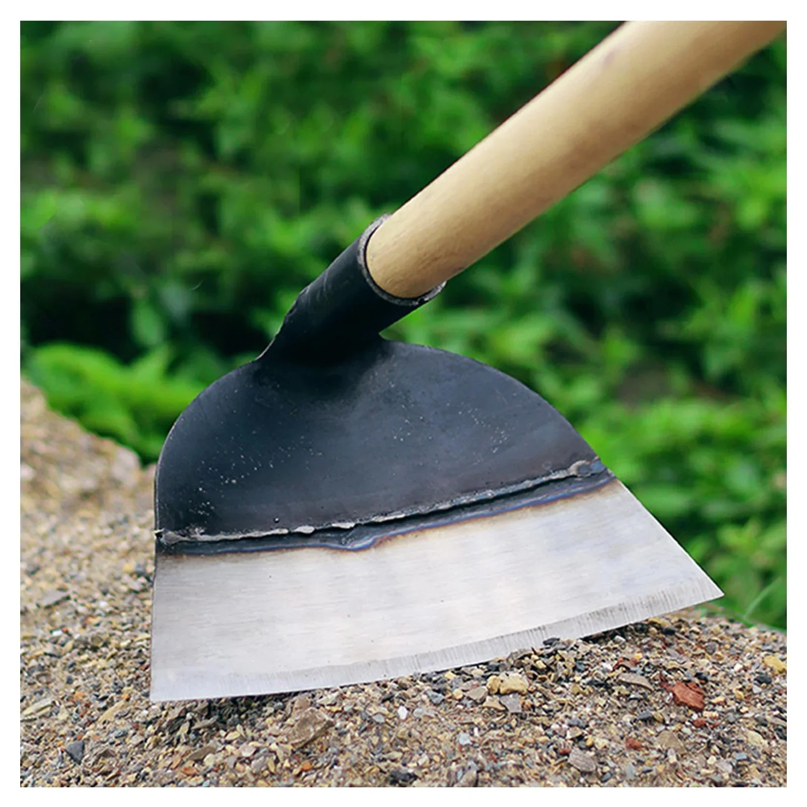 Hoe Handheld for Gardening Farm Weeding Tool Manganese Steel Garden Hand Tools 2
