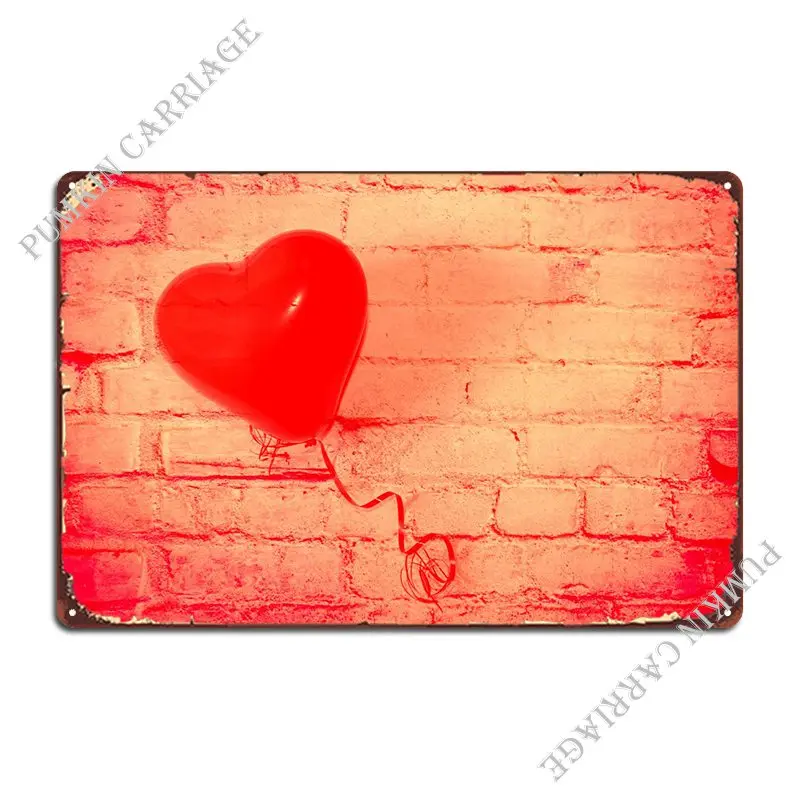 

Heart Wall Metal Plaque Poster Funny Bar Cave Plaques Garage Tin Sign Poster