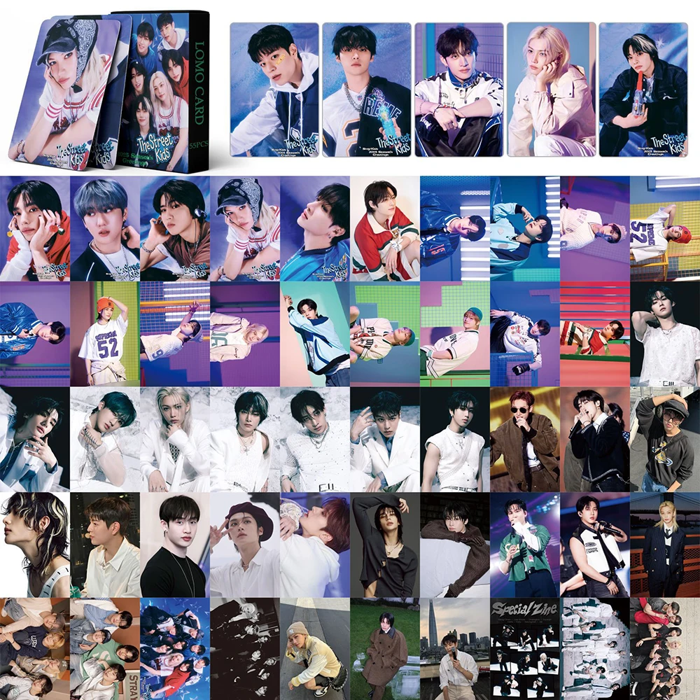 Album Cards Lomo Cards Bookmark Postcard for Fans Collection Felix Hyunjin Photocard Gift
