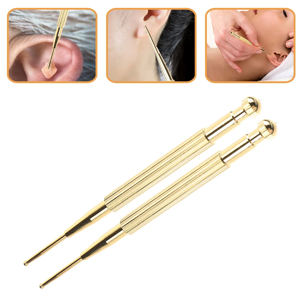 

Auricular Point Acupressure Pen Stainless Steel Auricular Point Pen Massage Tool