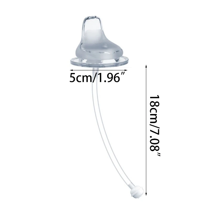 Baby Soft Safety Silicone Pacifier silicone pacifier Duckbill Nipple Natural Flexible Replacement for Wide Mouth Milk Bottle Accessories