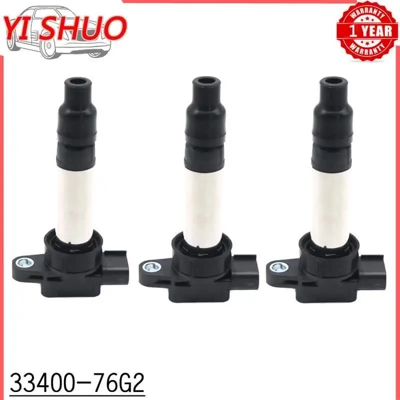 XUAN 3 шт. новая автомобильная катушка зажигания 33400-76G2 для Suzuki Carry Alto Wagon 099700 -095