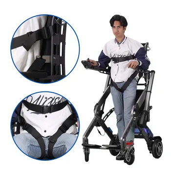 Un robot assistente intelligente di nuova concezione: una trasformazione con un solo tocco per l'allenamento di riabilitazione degli arti inferiori