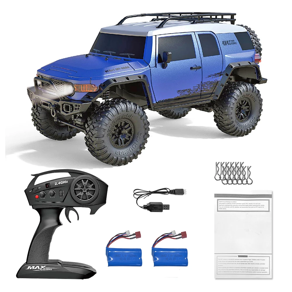 ZP1005Remote Control Car,2.4G 4WD RC Car All-Terrain 15Km/h 1:10 Off-Road Monster Truck Toy for Birthday Present Boys Kids Gifts rc drift cars RC Cars