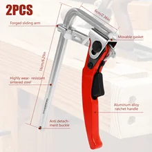 Aluminium Tisch-Montageklemme - C-Form Klemme Für Mikrofonständer & Schläuche