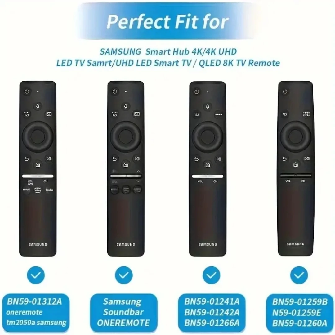 Silicone Shockproof Protective Cover Case for Samsung BN59 Series Smart TV Remote Control-Anti Slip & Shockproof Cover for 4K