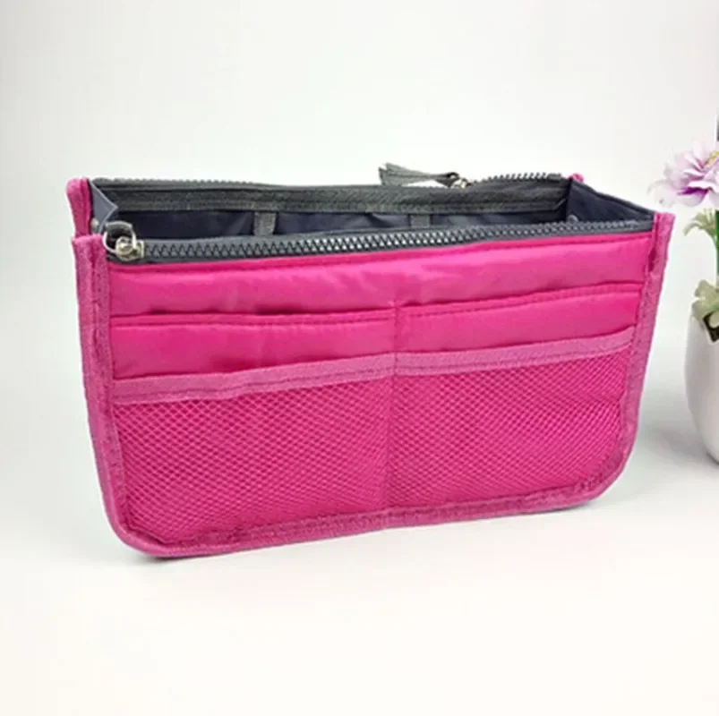 Multifunctional bi-fold storage bag double zipper large capacity storage arrangement makeup toiletries large classification bag makeup organizer cosmetic bag storage bag cosmetic storage bag toiletry bag makeup bag cosmetic case product storage bag