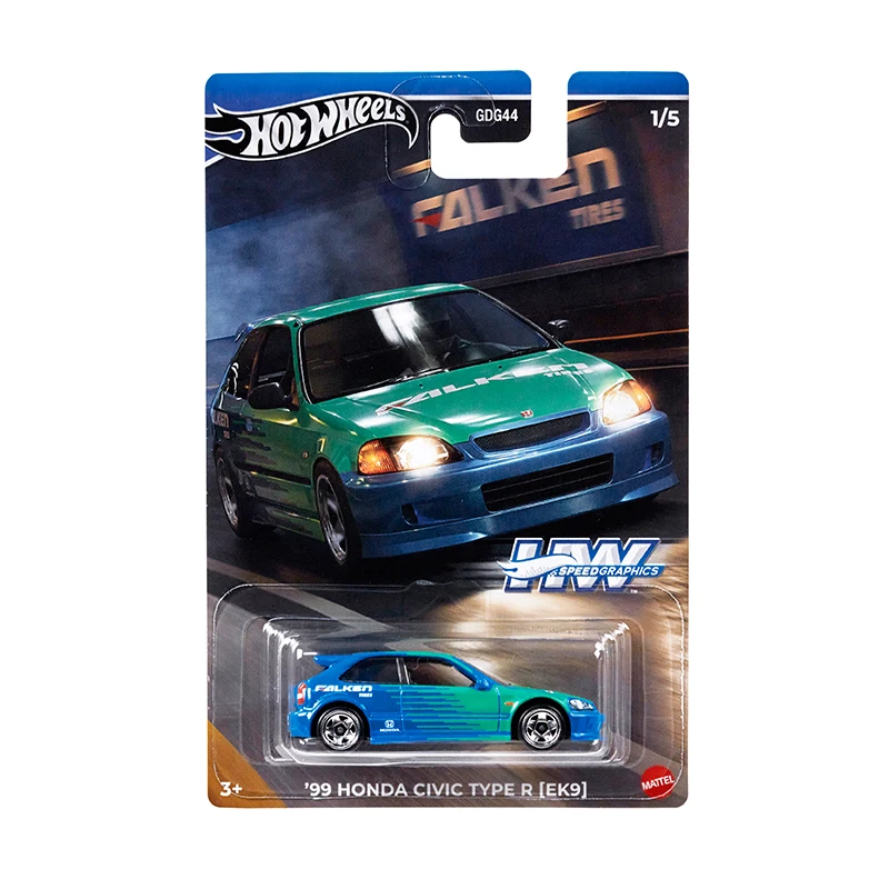 Mattel Hot Wheels Car Themed Automotive 2024 Mix 5 Speed Graphics GDG44-J 1/64 Diecast Vehicle Model Cars Toys Boys Gift 3