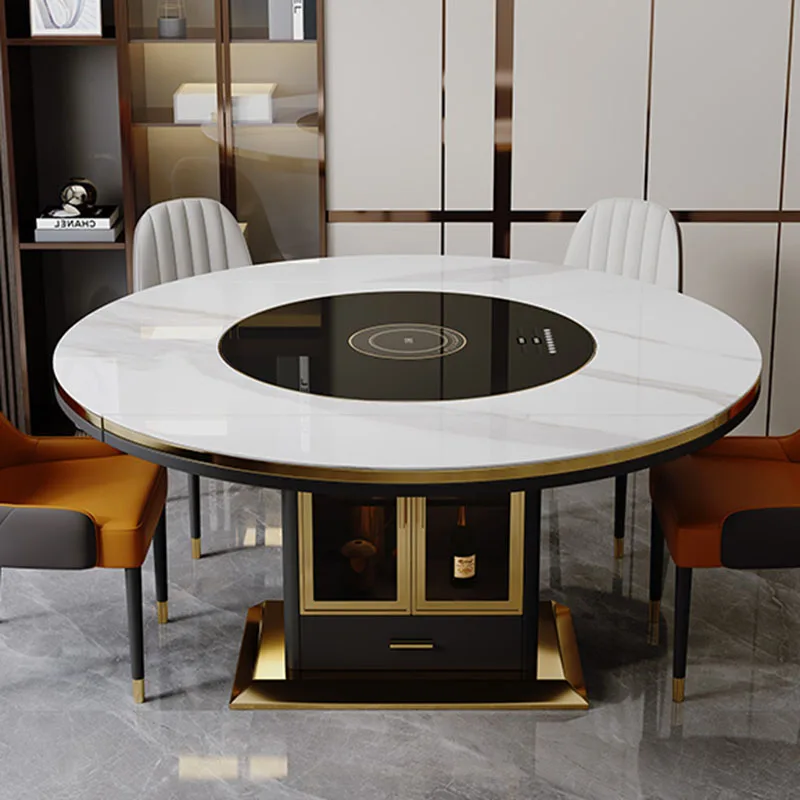 

Luxury Kitchen Dining Tables Coffee Salon Modern Living Room Dining Tables Marble Desk Muebles Para El Hogar Home Furniture