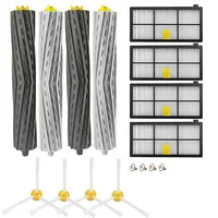 For iRobot Roomba 960 900 891 800 Series Accessories Spare Parts Vacuum Cleaner Replenishment Kit Rubber Side Brush HEPA FILTER 1