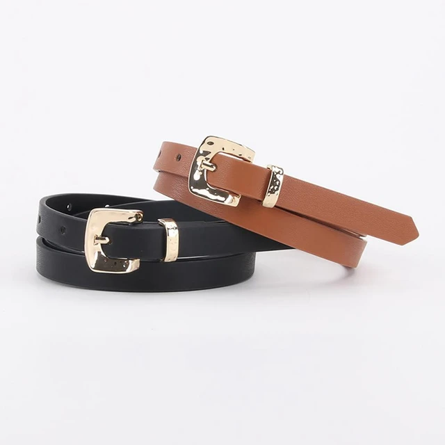 Women's Time and Tru 3 Pack 15mm Dress Casual leather belt Plus