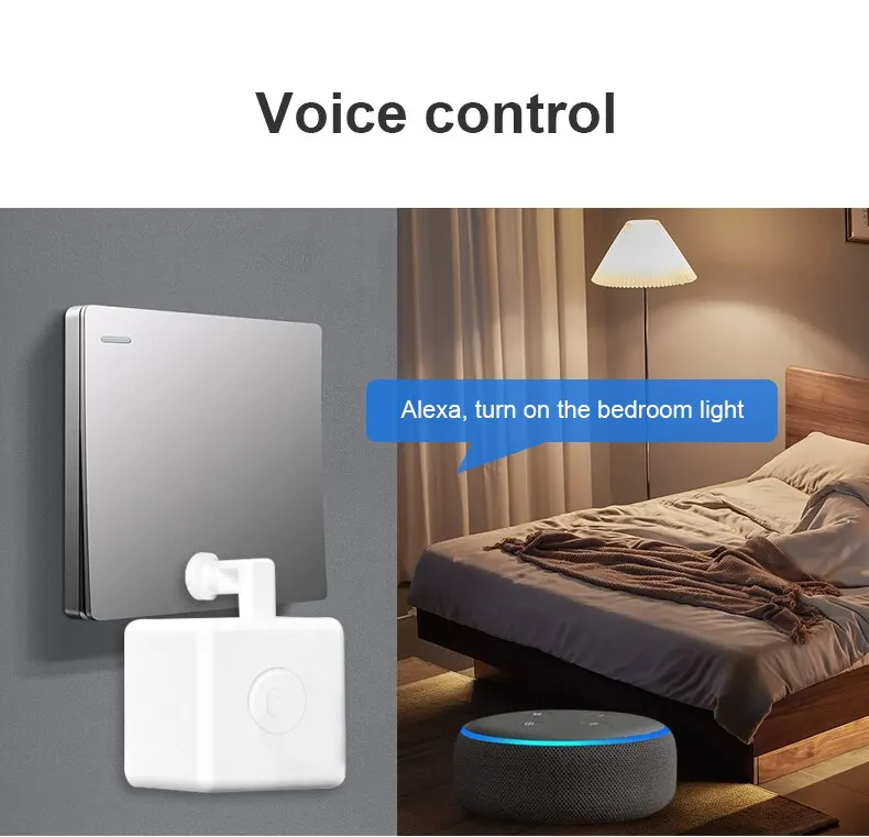 Tuya Bluetooth Smart Fingerbot Switch Fingerbot Button Pusher Remote Control Sma