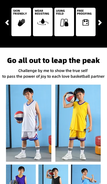 Maillot De Basket-ball YIWAWQIAN Violet No.24 - Ensemble Jersey + Short Pour Enfants Et Adultes