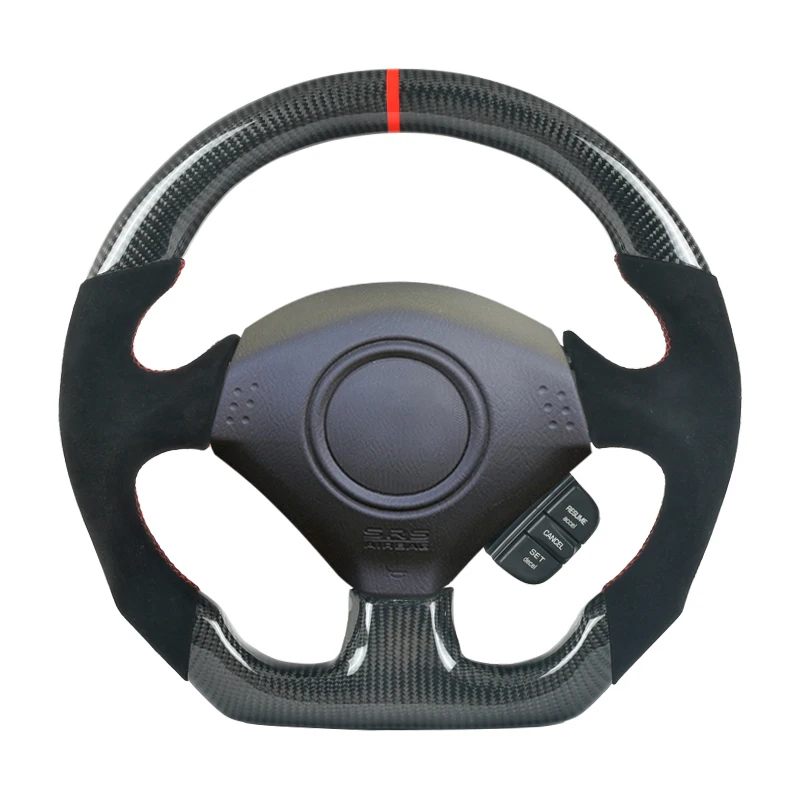 

Customized 100% Real Carbon Fiber Steering Wheel FOR Honda 2005 2006 2007 2008 2009 2010 2011 2012 S2000