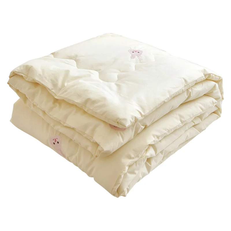 Baby Cotton-Padded Quilt Thickened for Autumn and Winter Newborn Blanket Kindergarten Children Nap Blanket CJ298