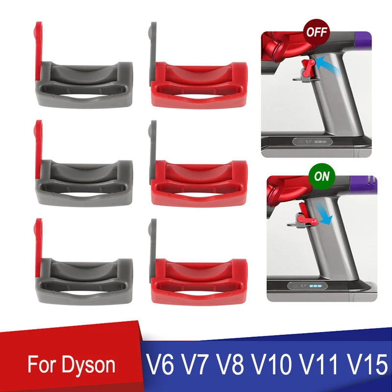 Switch Button For Dyson V6 V7 V8 V10 V11 V15 Vacuum Cleaner Adapt Replacement Parts Power