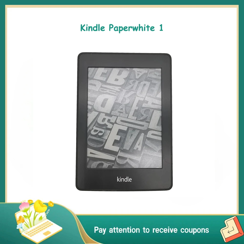100OriginalKindleEbookReaderKindlePaperwhite1Ereader6Eink