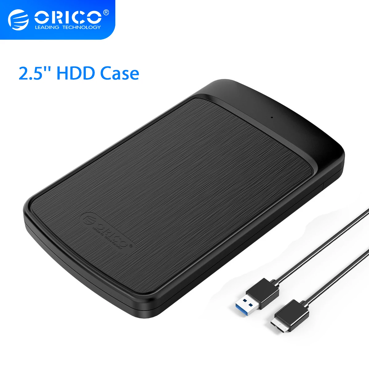 Boîtier Externe Orico Pour Disque Dur 2.5" SATA/SSD - USB 3.0 Avec UASP, Jusqu’à 6 To, Plug & Play - 4