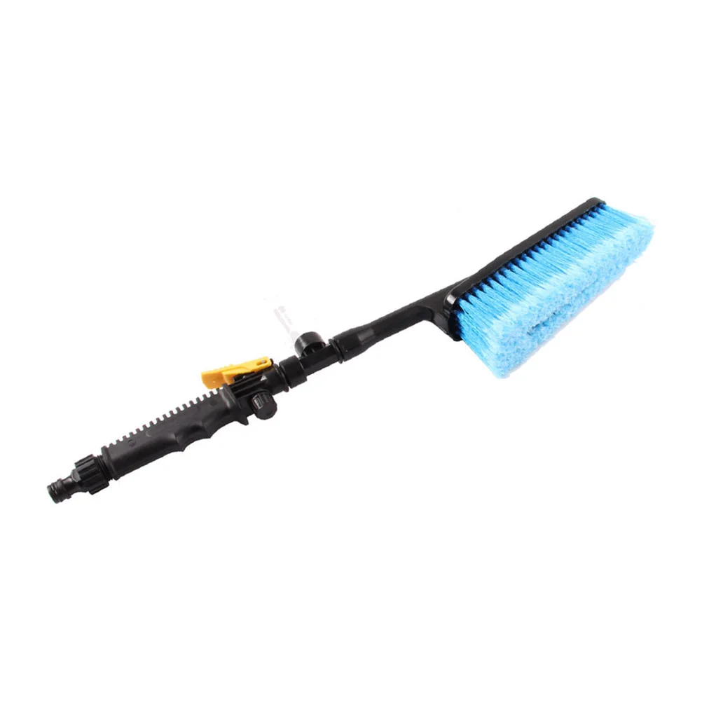 Car Cleaning Brush Long Handle Detachable Washer Water Hose Nozzle Cleaner Soap Sprayer Washing Tool for Auto