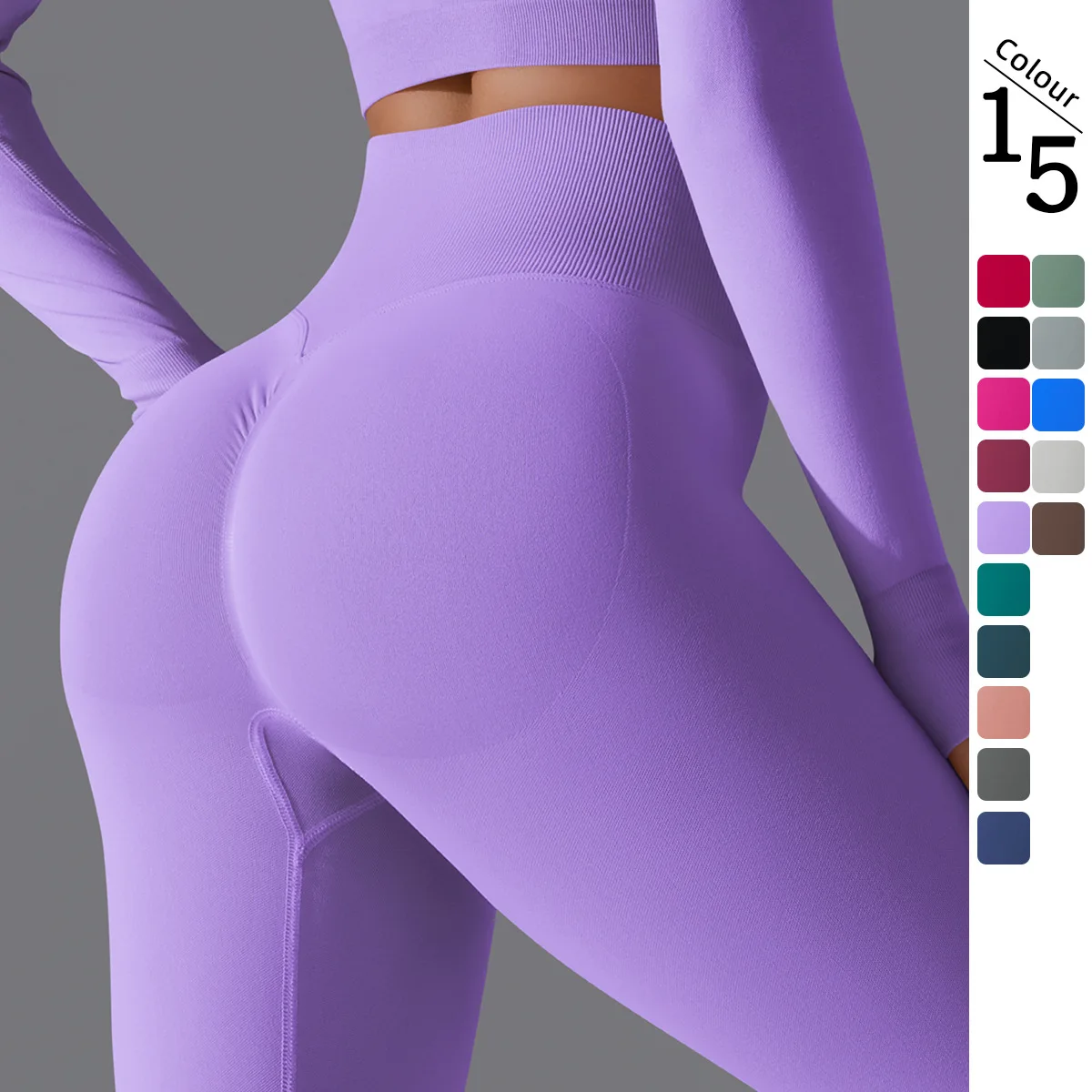 Seamless Yoga Pants Workout Booty Bum Leggins Running Training Fitness Pants Female Tight Cycling Shorts Gym For Women